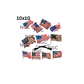 10x10 american flags