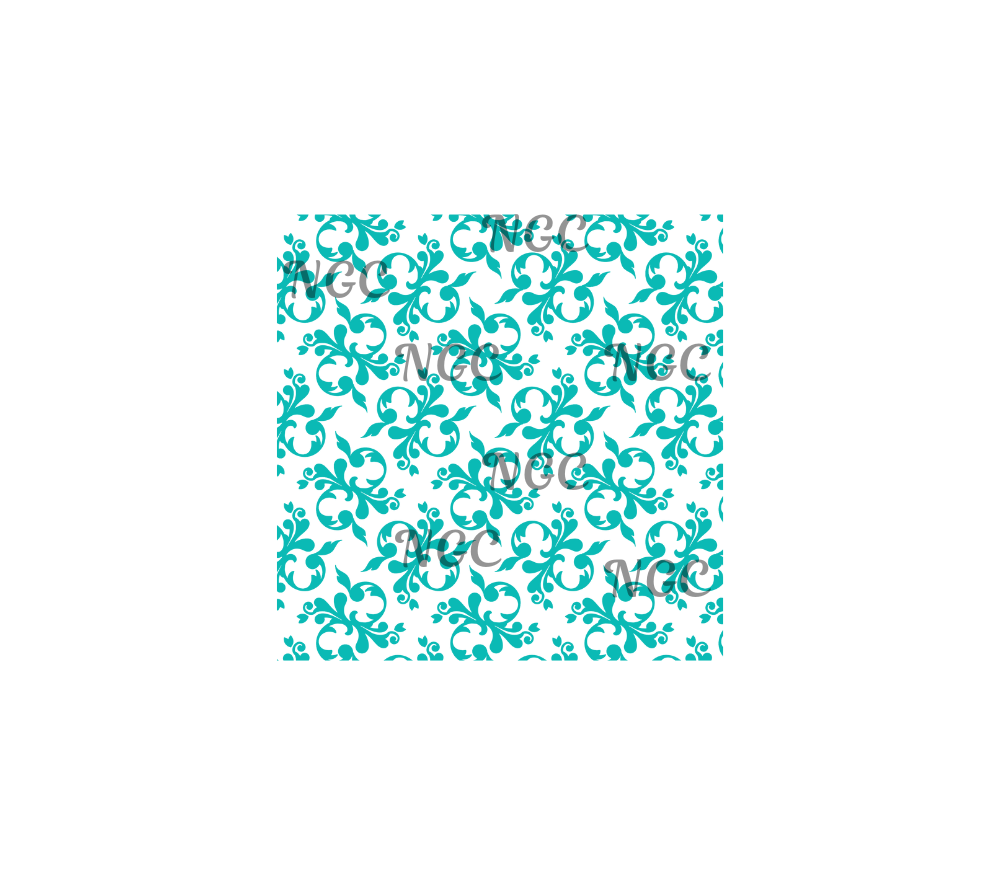 20oz wrap tiffany color tooled leather