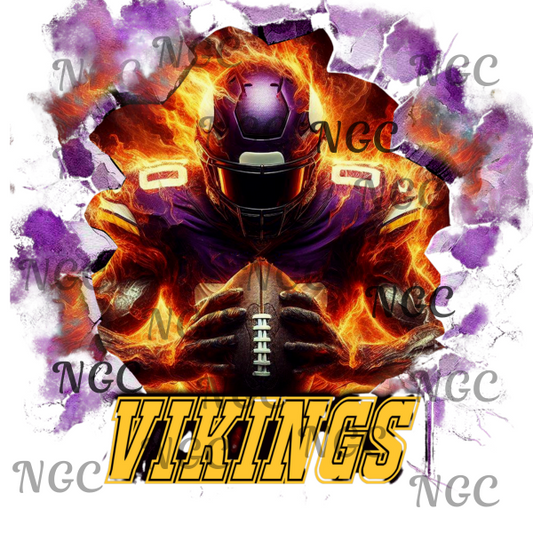 single decal Vikings