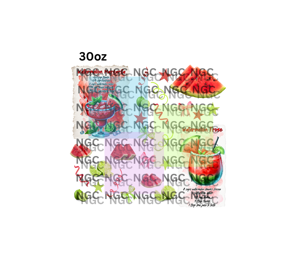 30oz watermelon drinks