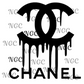 single decal Chanel