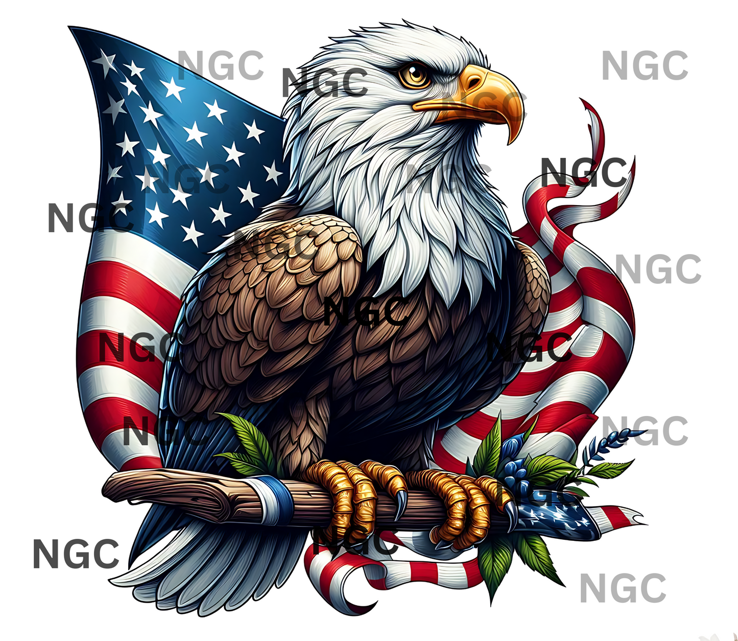 single decal eagle2