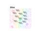 30oz pastel rainbow floral outline
