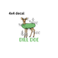 decal dill doe