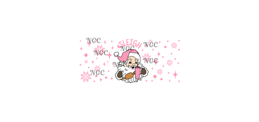 16 oz wrap #sleigh santa
