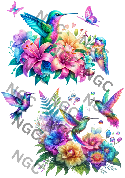 A5 Notebook Hummingbird