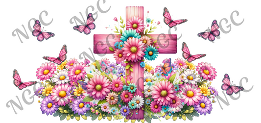 16oz wrap cross butterfly