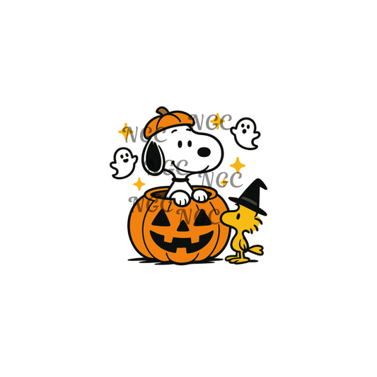 decal snoopy halloween