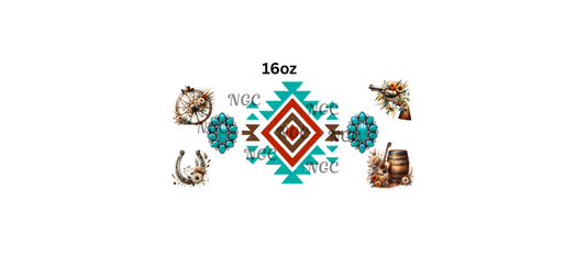 16oz aztec southwestern