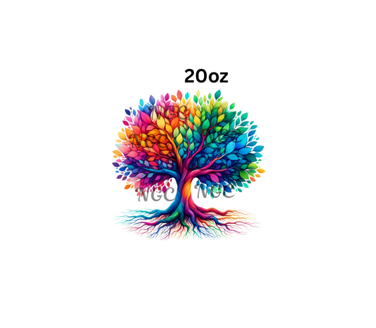 20oz full color tree of life