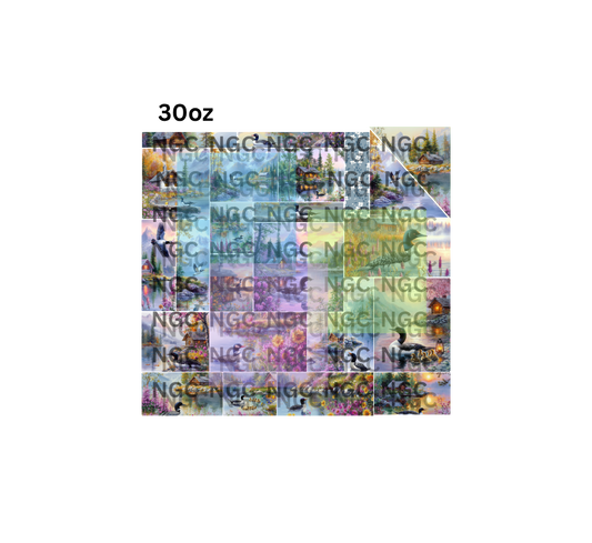 30oz loons patchwork pre cut
