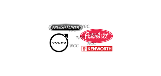 16oz tractor trailer emblems