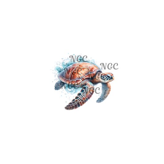 decal sea turtle