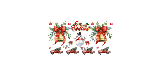 16oz merry christmas with bells