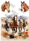 A5 Notebook horses1