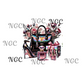 single decal LV & Chanel glam