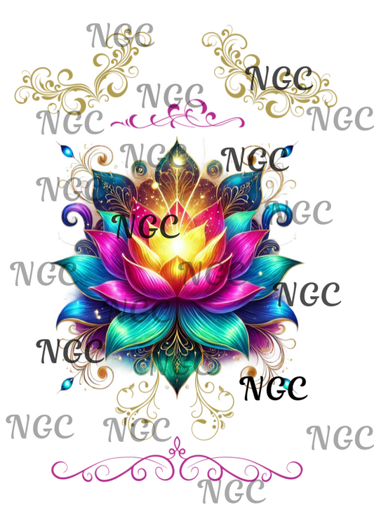 A5 Notebook Lotus