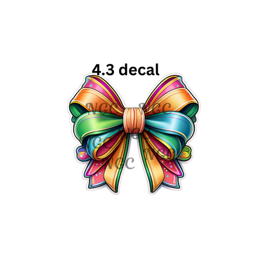 decal colorful bow3