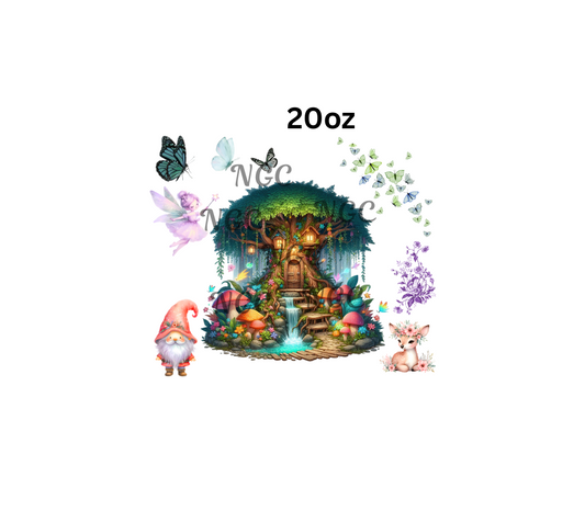 20oz fairy tree house
