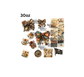 30oz map bows with pirate ships