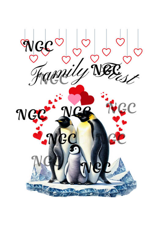 A5 Notebook family first penguins