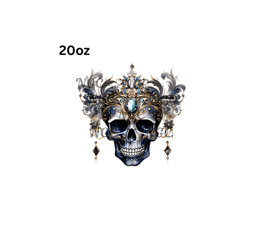 20oz gem skull