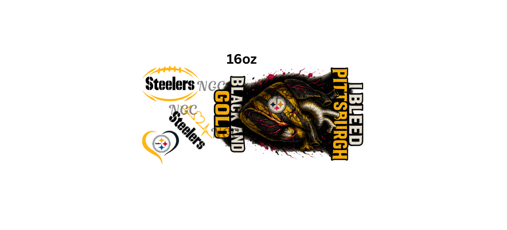 16oz i bleed steelers