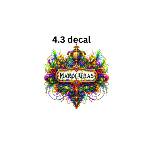 decal mardi gras