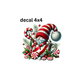 decal peppermint gnome christmas cocoa