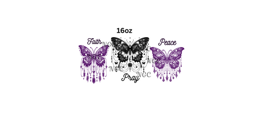 16oz faith pray peace