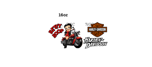 16oz betty boop harley2