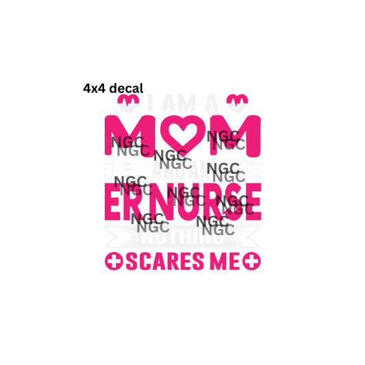 decal mom ER nurse