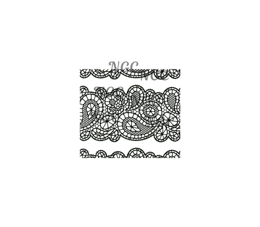 20oz black lace