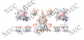 16oz wrap blue pink tea cups