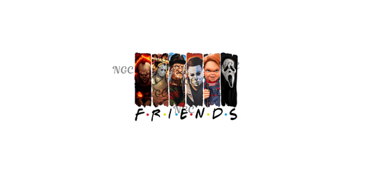 16oz halloween f.r.i.e.n.d.s