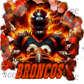 single decal Broncos