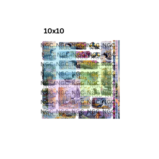 10x10 loons patchwork