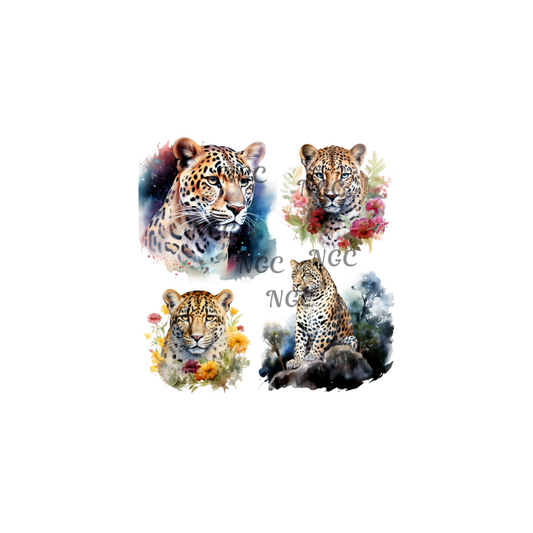 decal 4 leopard images