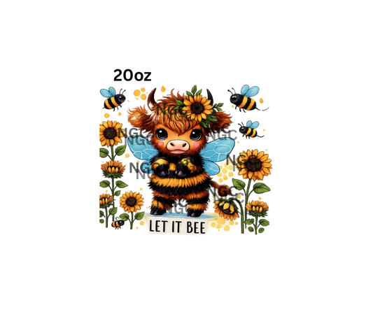 20oz highland cow let it bee