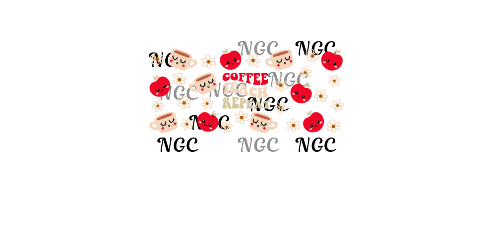 16 oz wrap coffee teach repeat