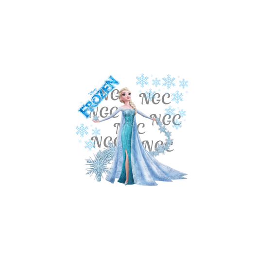 decal frozen elsa