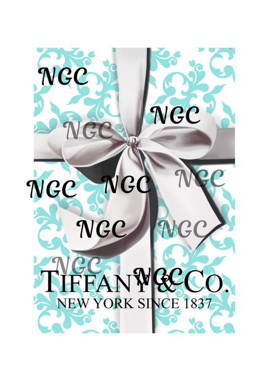 A5 Notebook Tiffany gift wrap