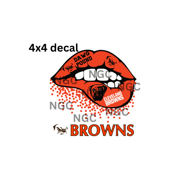 decal cleveland browns