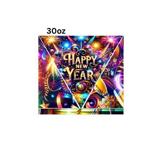 30oz happy new year v split with band