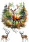 A5 Notebook Deer