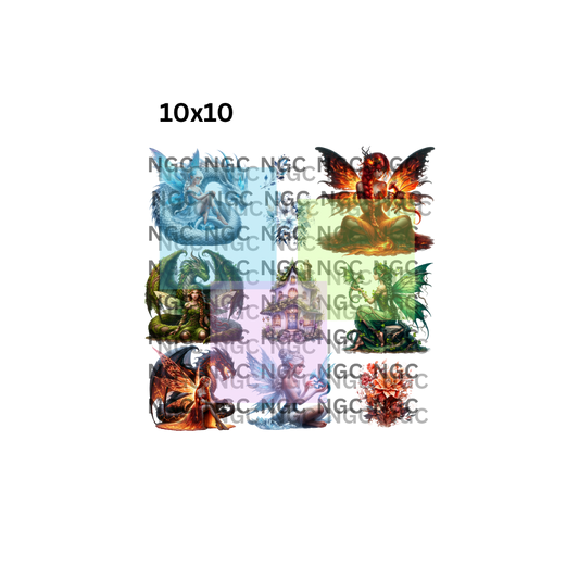10x10 elements fairies