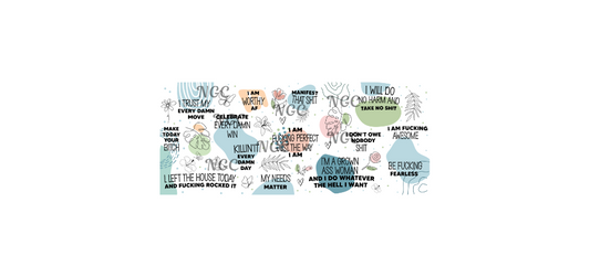 16 oz wrap affirmations
