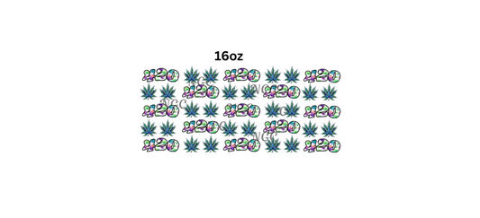 16oz 420 and leaves
