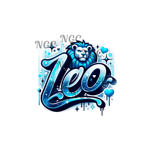 single decal Leo