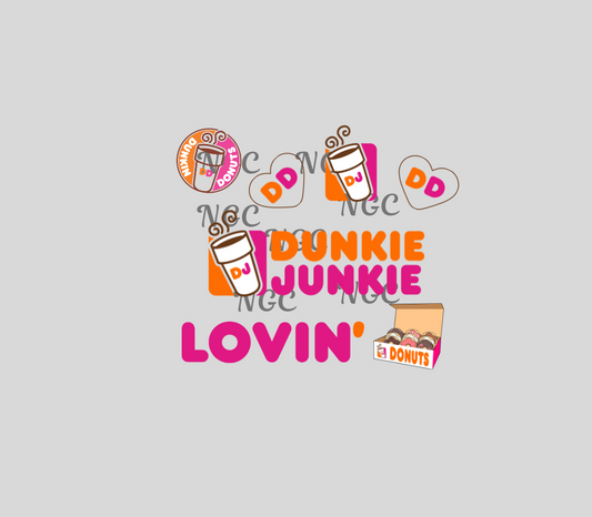 20oz dunkin donuts DD dunkie Junkie